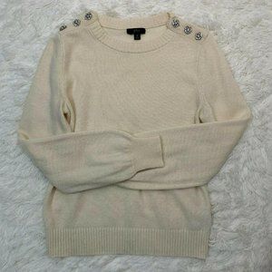 J. Crew Long Sleeve Crewneck Pullover Sweater Sz S